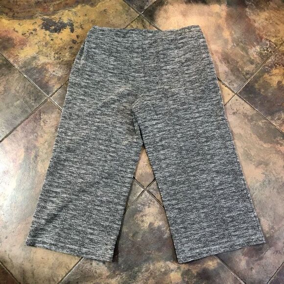 JOHN PAUL RICHARD Women’s Wide Leg Cropped Black and White Trouser Pants Size X- - Picture 11 of 11